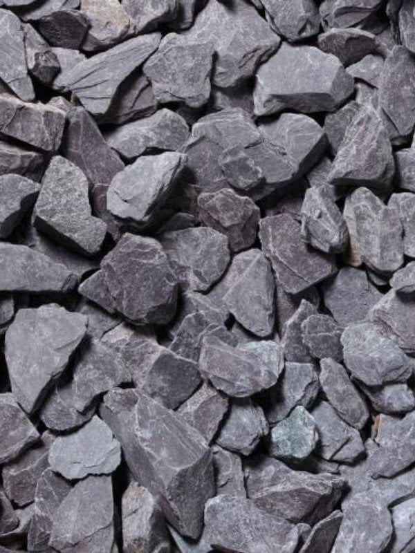 20mm Blue Slate Chippings - Bulk Bag