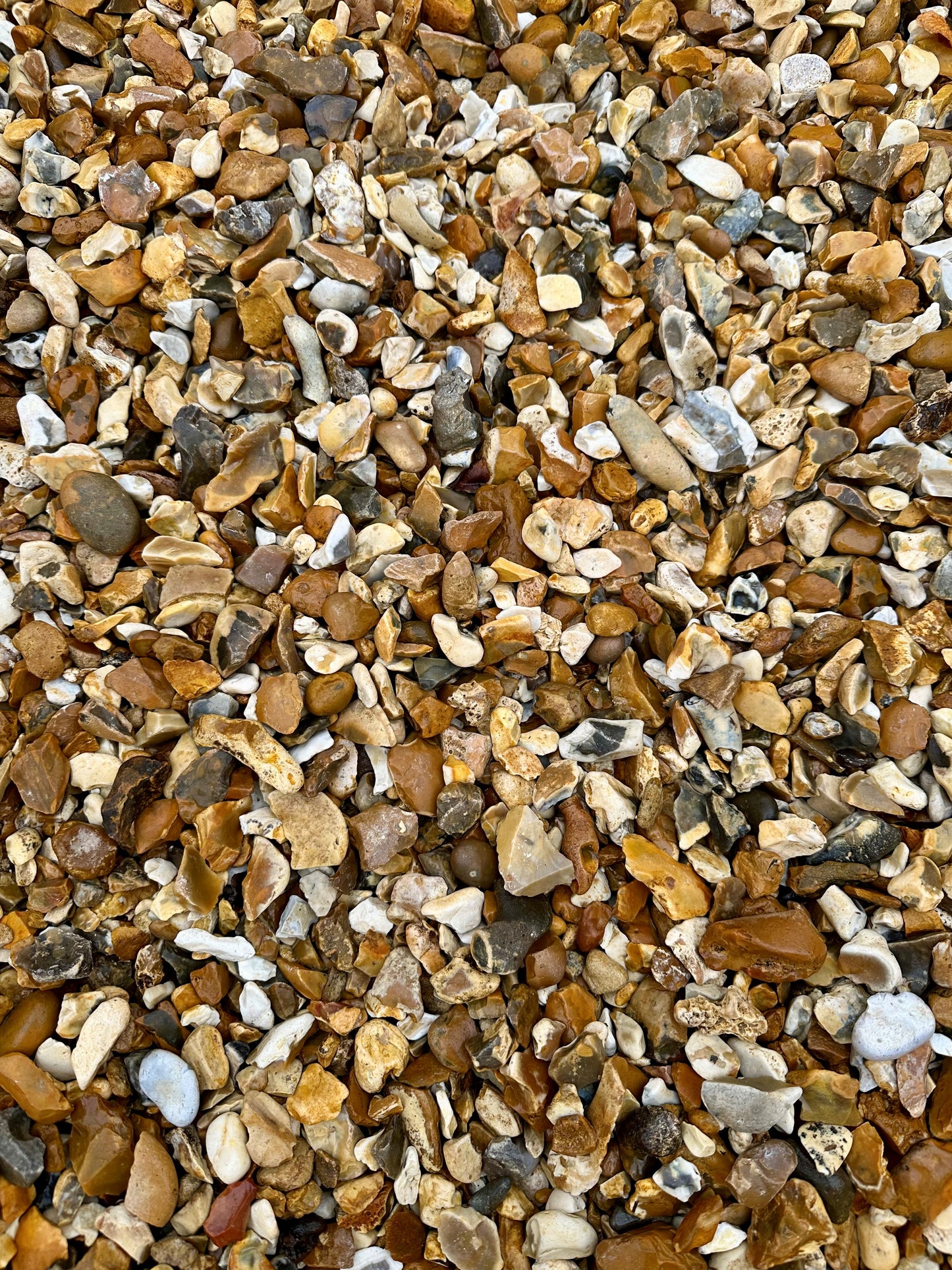 10mm Golden Flint Shingle - Bulk Bag