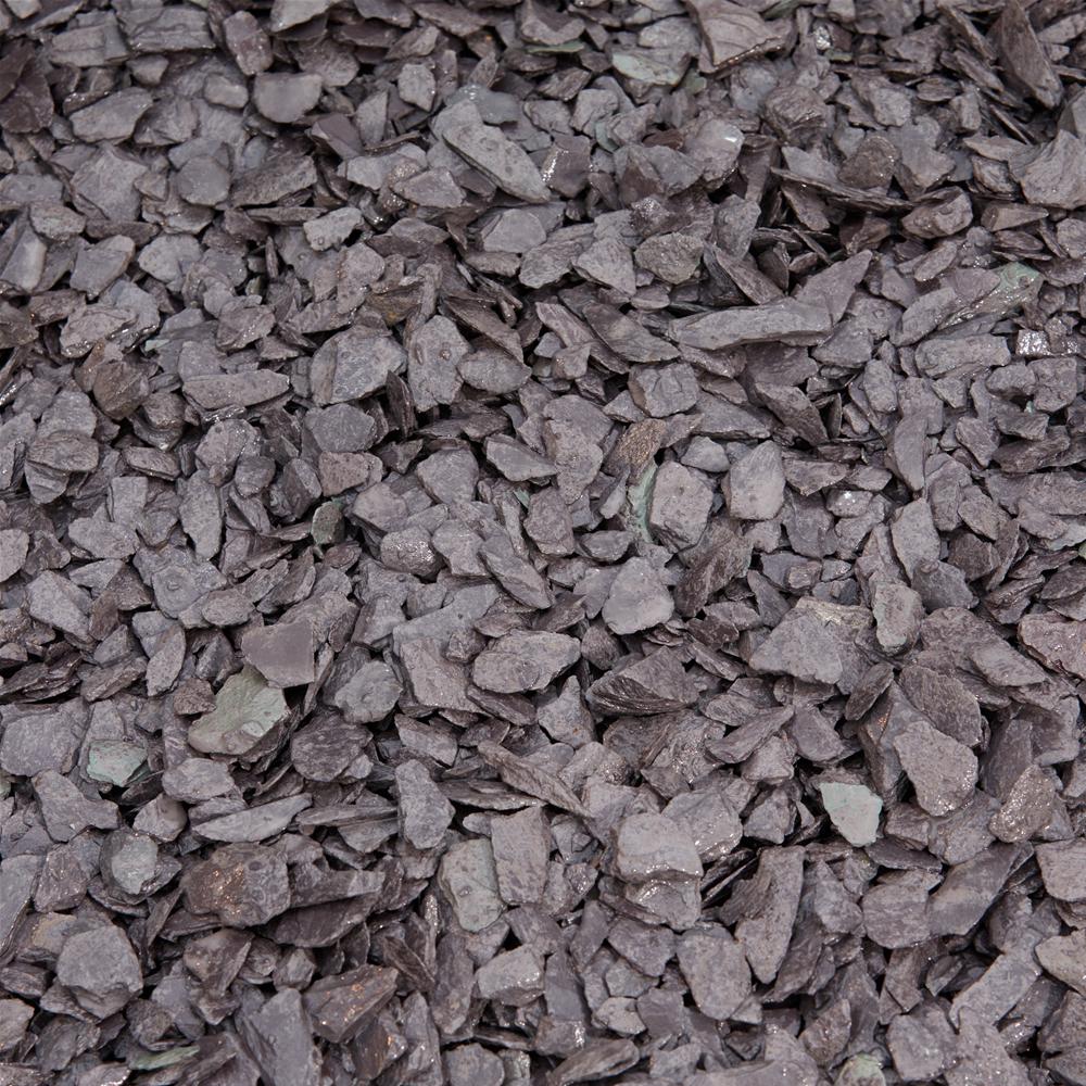 40mm Plum Slate Chippings - Bulk Bag